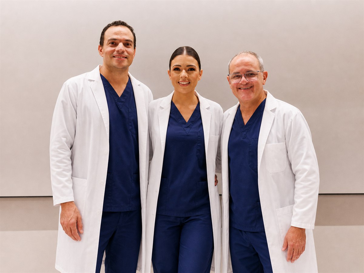 Equipe da Proativa em atendimento na clínica